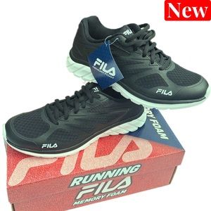🆕 Fila Memory Speedstride 4 Running Shoes Black